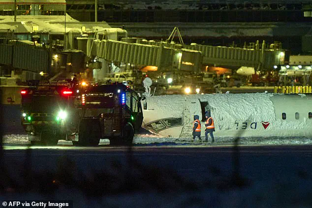 Delta Air Lines Jet Experiences Unexpected Flip at Toronto Airport; All Passengers Escape Safely