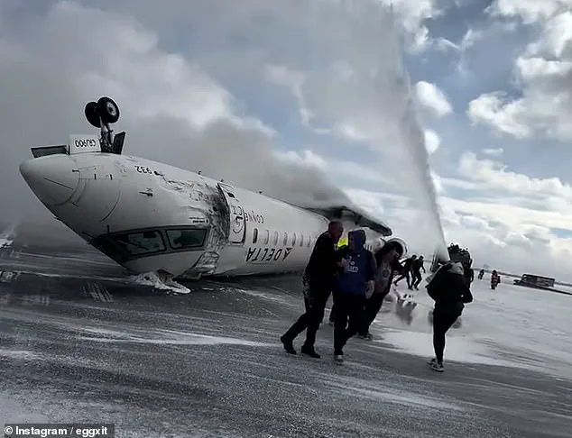 Delta Air Lines Jet Experiences Unexpected Flip at Toronto Airport; All Passengers Escape Safely