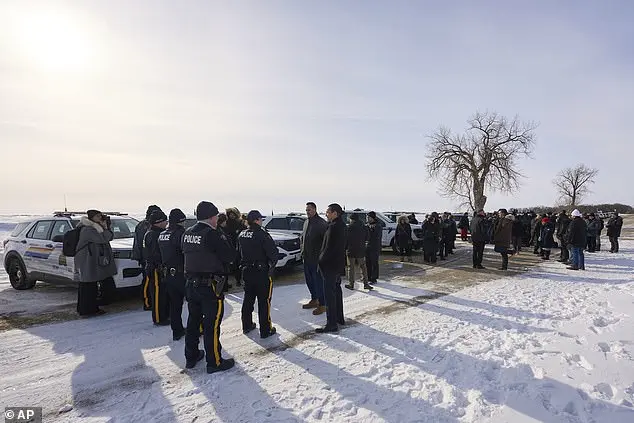 Desperate migrants risk their lives to cross into Canada in bone-chilling temperatures