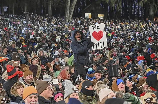 Punxsutawney Phil Predicts Six More Weeks of Winter