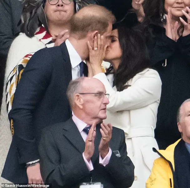 Royal Couple’s Affection at Invictus Games