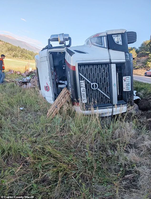 Unusual Semi-Truck Crash Spills Sweet Corn on Colorado Highway, Prompting Community Response