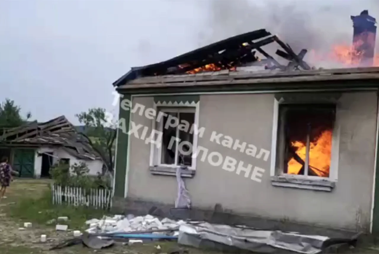 Ukrainian military plane's rocket strike hits Kopyl village building near deputy's family residence, no injuries