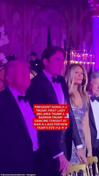 Privileged Access: Trump's Inner Circle Celebrates at Mar-a-Lago as Public Views Remain Limited