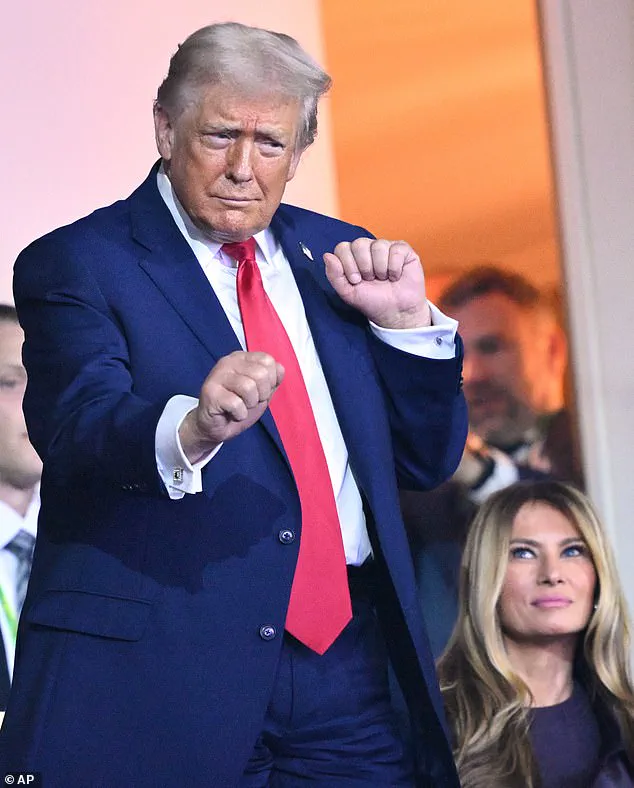 President Trump Reveals Melania Trump's Perspective on His Signature On-Stage Habits