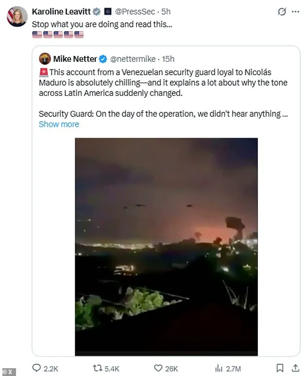 U.S. Allegedly Deploys Sonic Weapon in Venezuela Raid, Raising Questions About Military Regulations and Public Safety