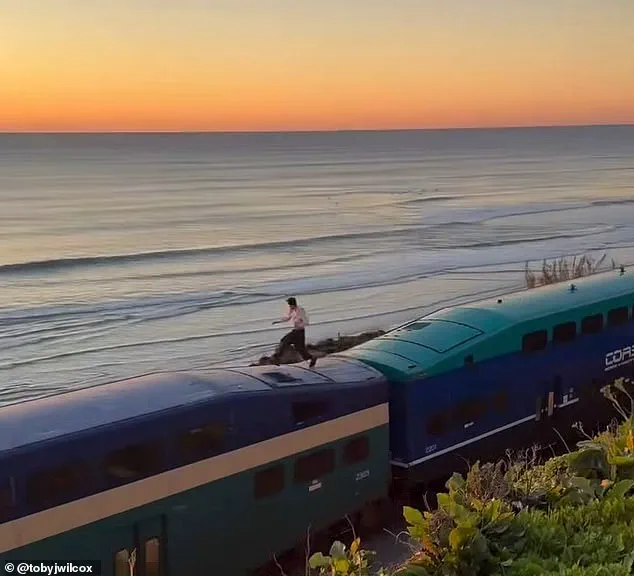 Teenagers Arrested After Viral Incident of Surfing on Moving Train in Del Mar