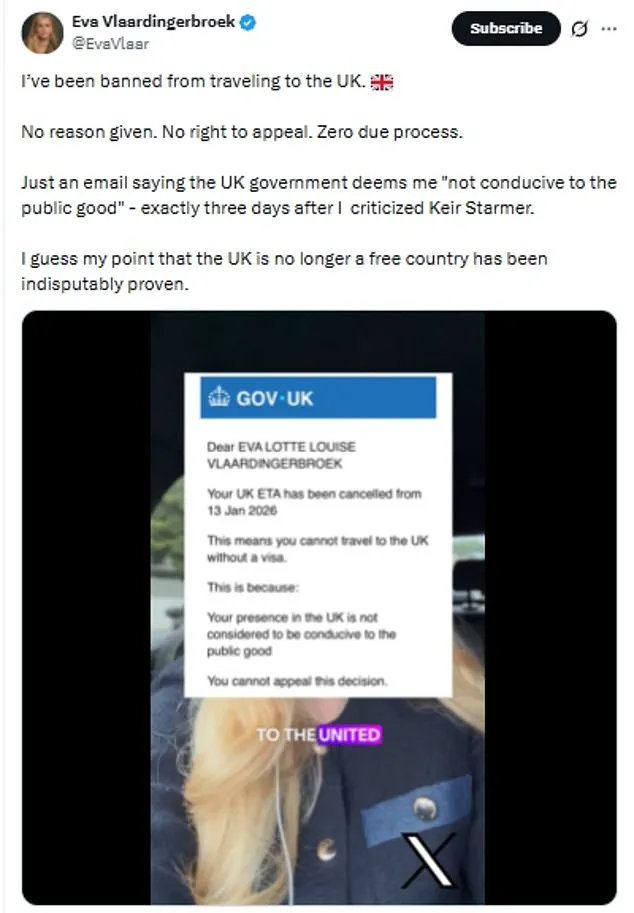 UK Revokes ETA, Restricting Entry for Anti-Migrant Campaigner