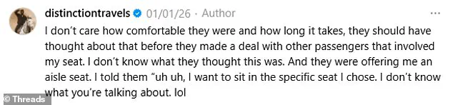 Travel Influencer's Seat-Swap Dispute Sparks Debate Over Airline Norms at DFW Airport