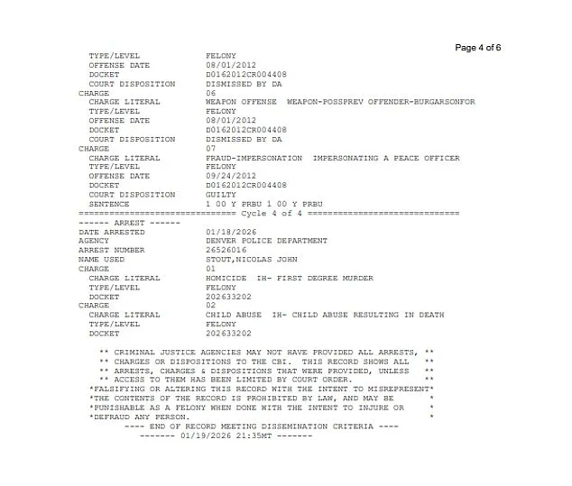 Denver Man Charged with Murder of Two-Year-Old Sparks Outrage Over History of Violence