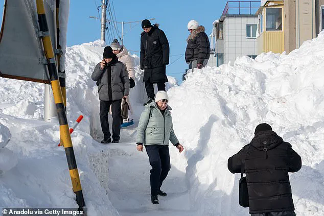 Russia's Far East in Chaos as Unprecedented Arctic Storm Buries Towns in Decades-Long Snowfall