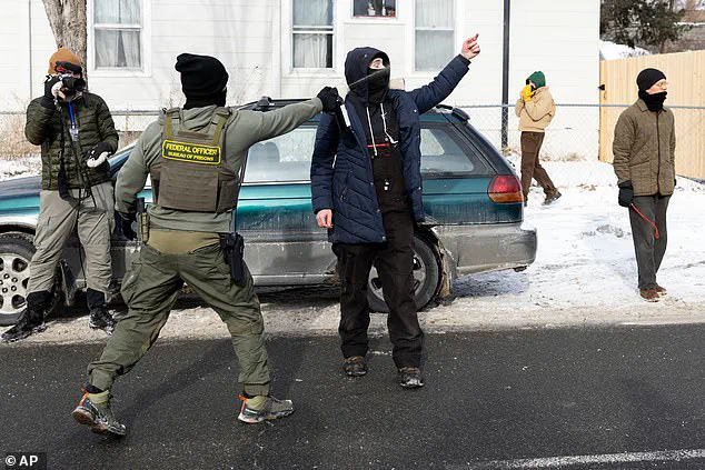 Border Patrol Commander Gregory Bovino Caught on Video Throwing Gas Canister at Anti-ICE Protesters in Minneapolis on January 21, 2025