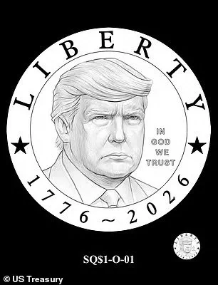 Last-Minute Shift: Treasury Abandons Trump's 'Fight, Fight, Fight' Coin Design for Traditional Commemorative $1 Coin