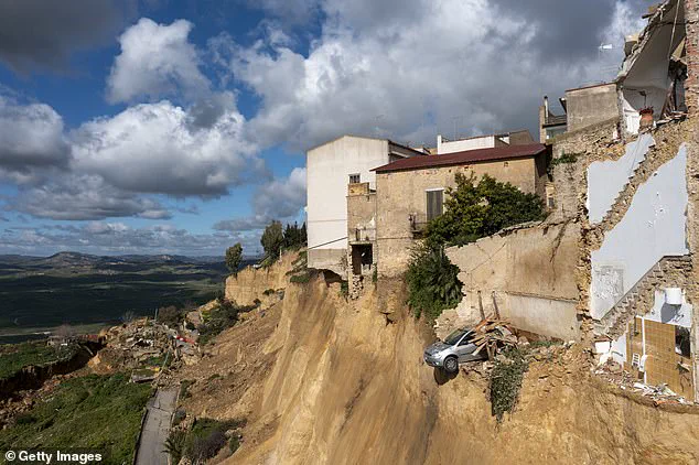 Catastrophic Landslide in Sicilian Town Leaves Homes Teetering and 1,500 Evacuated, as Stark Images Reveal Aftermath