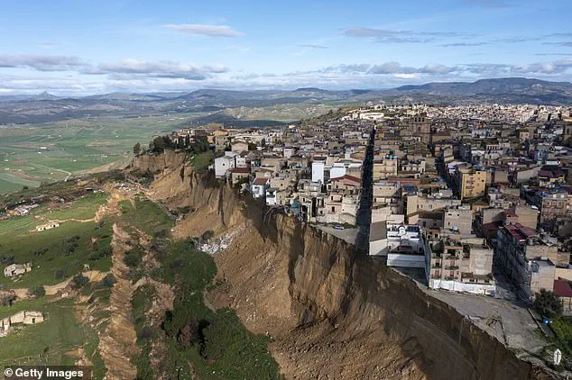 Catastrophic Landslide in Sicilian Town Leaves Homes Teetering and 1,500 Evacuated, as Stark Images Reveal Aftermath