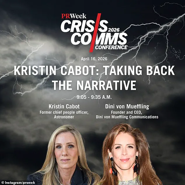 From Viral Kiss Cam to Crisis Comms Stage: Kristin Cabot Faces Debate at PRWeek Conference