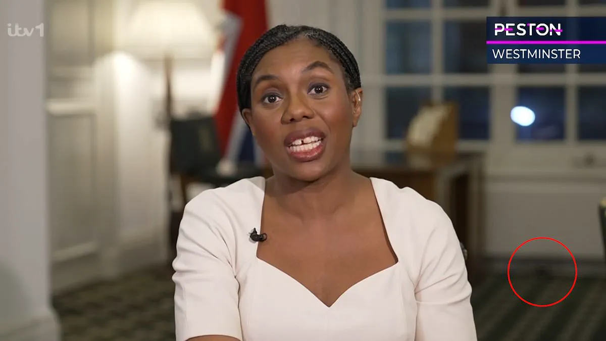 Mouse Makes Unwanted Appearance During Kemi Badenoch's Heated Mandelson Interview