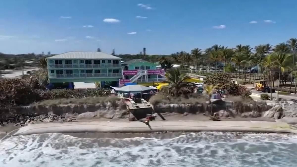 Hutchinson Island's Erosion Crisis Threatens Seawall as Hurricane Risk Looms