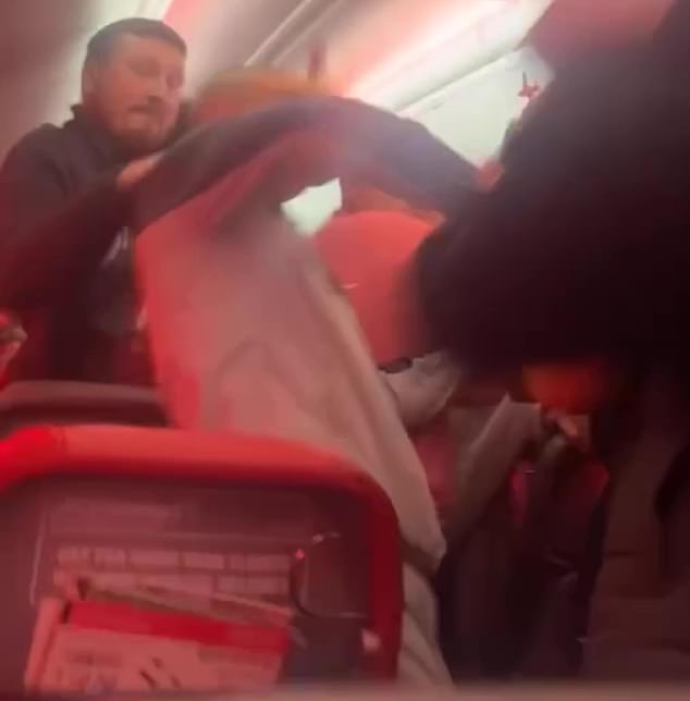 Chaos Aboard Flight as Violent Brawl Forces Emergency Diversion, Leaving Passengers in Shock