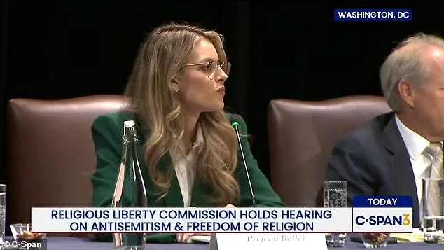 Carrie Prejean Boller Removed from Trump-Organized Religious Liberty Commission Over Palestinian Flag Pin and Alleged Genocide Comments