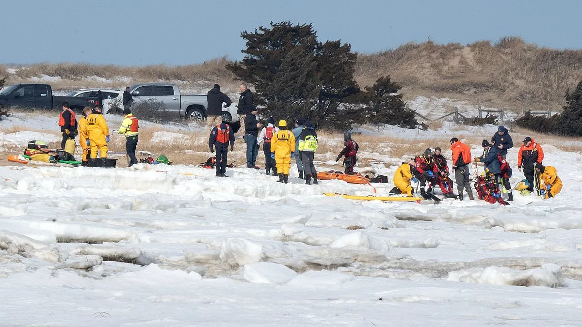 Tragic Ice Fall in Eastham: Woman Dies, Safety Warnings Rise