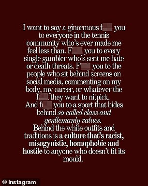 Destanee Aiava Retires from Tennis, Citing 'Racist, Misogynistic' Culture and Personal Struggles