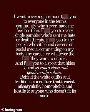 Destanee Aiava Retires from Tennis, Citing 'Racist, Misogynistic' Culture and Personal Struggles