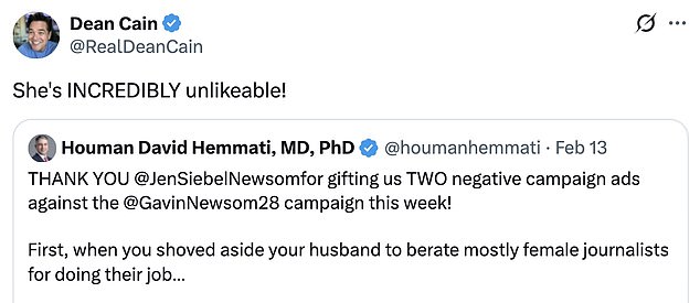 California First Partner Confronts Media on 'War on Women' During Husband's Press Conference