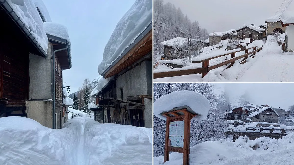 Evacuations Ordered in Italian and Swiss Alps Amid Extreme Snowfall and Avalanche Risks
