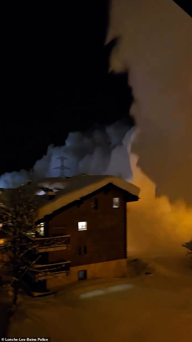 Chilling Video Captures Leukerbad Vanishing Under Avalanche as Snowstorm Alert Rages