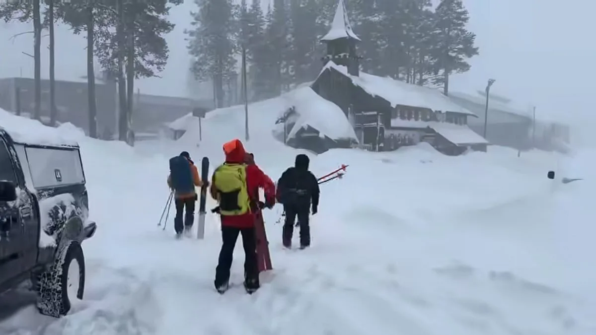 Deadly Avalanche in California's Sierra Nevada: Eight Skiers Dead, One Missing
