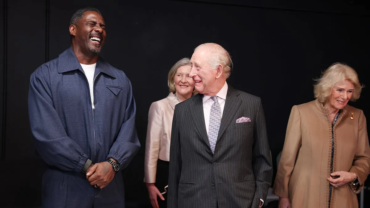 King Charles III Tours Idris Elba Studio at Barking and Dagenham College, Celebrating Media Innovation