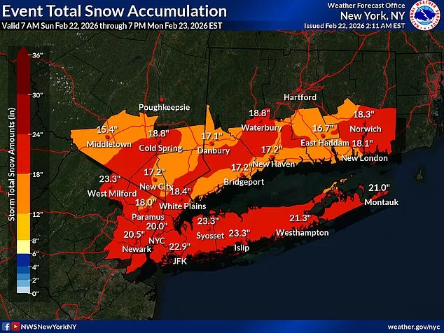 East Coast Braces for Historic Bomb Cyclone: 26 Inches of Snow, 70mph Winds, and Chaos as 54 Million Face Worst Storm in Decades