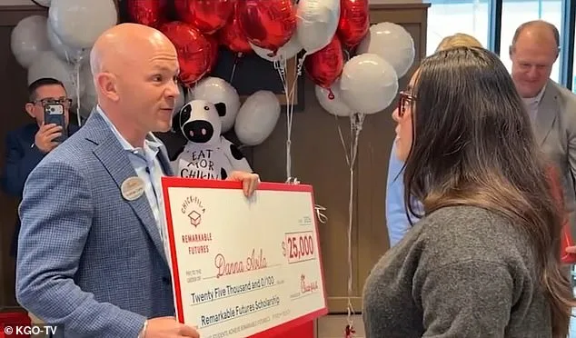 Chick-fil-A CEO Awards $25,000 Scholarship to Employee in Surprise Visit