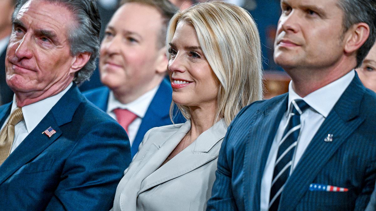 Pam Bondi's Beaming at Trump's Dow Praise Ignites Viral Meme and Backlash