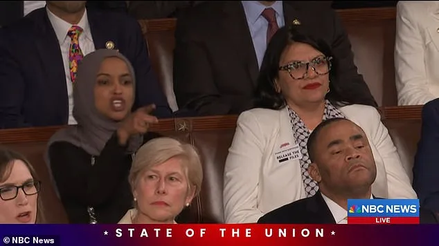 Heated Clash Erupts in House Chamber as Tlaib's KKK Chant Sparks Controversy During State of the Union
