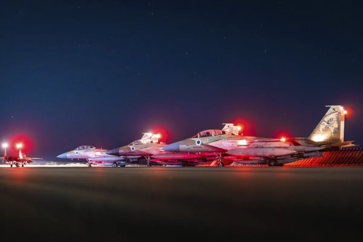 Israel's Largest Air Operation: 200 Fighter Jets Target Iran's Military Infrastructure in Major Escalation