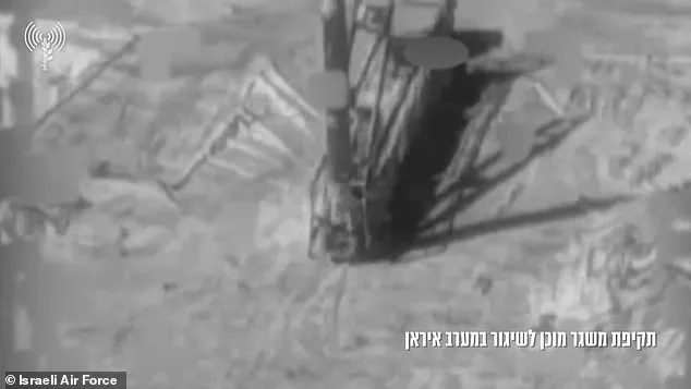 Israeli Air Force Releases Drone Footage of Iranian Missile Preparations as Tensions Escalate
