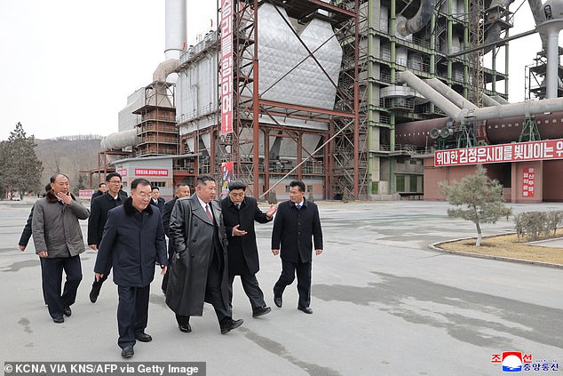 Kim Jong Un's Calm Amid Chaos: North Korea's Leader Tours Cement Factory as U.S.-Iran Tensions Escalate