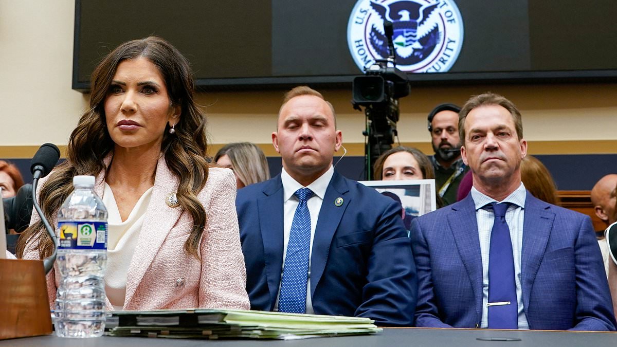 Kristi Noem Confronts Congressional Inquiry Over Affair Allegations, Calls Claims 'Tabloid Garbage