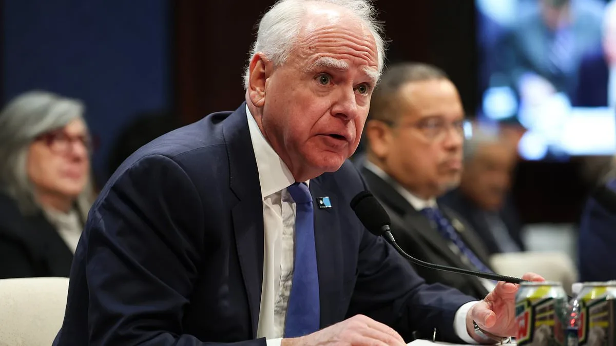 Tim Walz Confronted Over Autism Spending and 'Woman' Definition on Capitol Hill