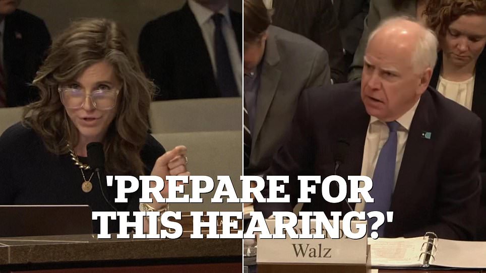 Tim Walz Confronted Over Autism Spending and 'Woman' Definition on Capitol Hill