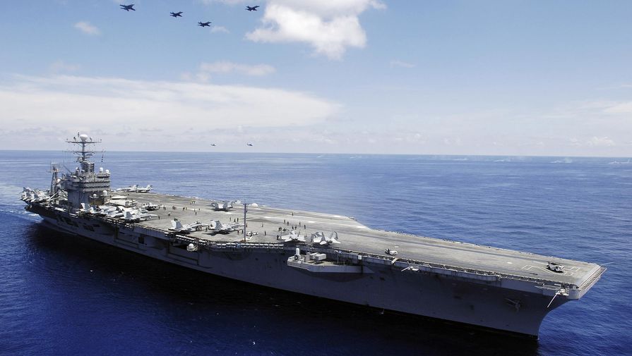 Iranian Drones Attack U.S. Carrier Abraham Lincoln, Escalating Tensions Between Iran and the United States