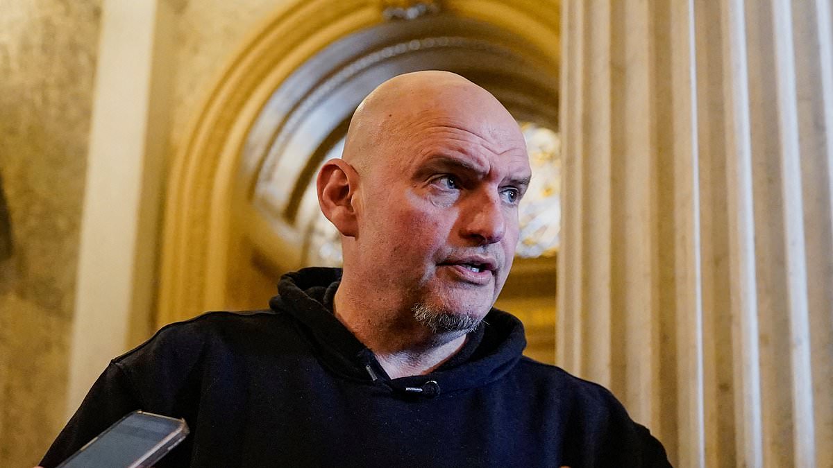 John Fetterman's Sudden Endorsement of Markwayne Mullin Sparks Controversy in Democratic Party