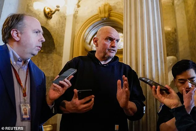 John Fetterman's Sudden Endorsement of Markwayne Mullin Sparks Controversy in Democratic Party