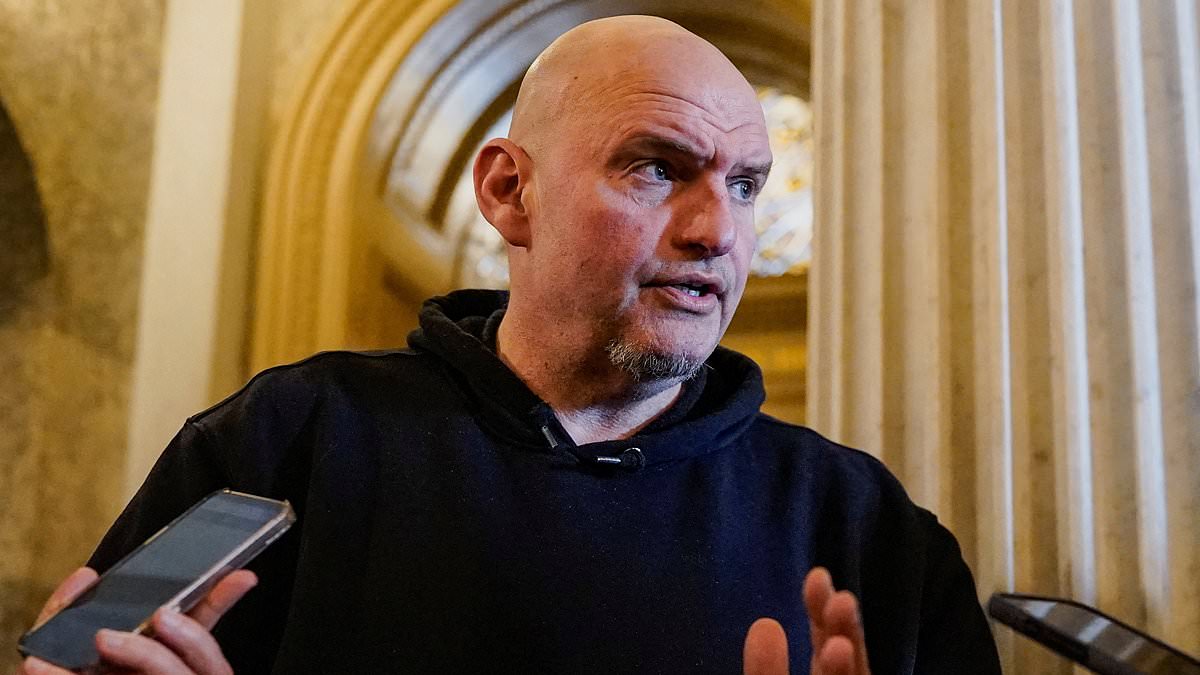 Democratic Senator John Fetterman Backs Trump's Iran War but Draws Red Line on U.S. Troops in Iran