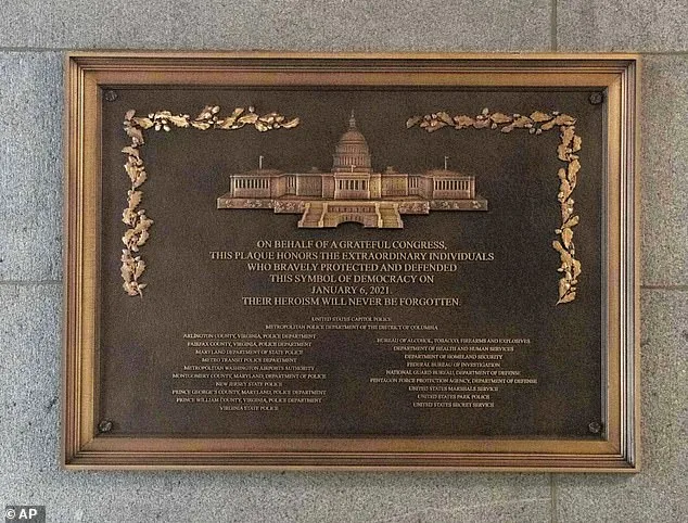 Plaque Honoring Capitol Defenders Installed After Years of Delays