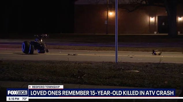 15-Year-Old Detroit Boy Dies in ATV Crash After Helmet Dispute with Father