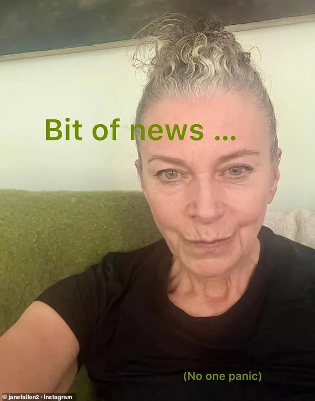 Jane Fallon Reveals Early-Stage Breast Cancer Diagnosis Despite No Symptoms