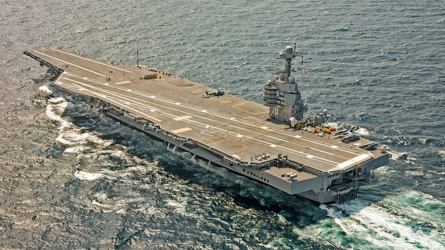 USS Gerald Ford Crew Battles 30-Hour Fire in Laundry Area Amid Chaos